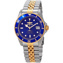 Invicta Pro Diver Automatic Blue Dial Two-tone Men's Watch 29182