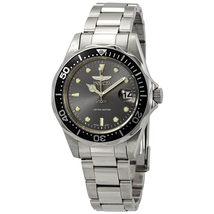 Invicta Pro Diver Charcoal Dial Stainless Steel Men's Watch ILE8932A