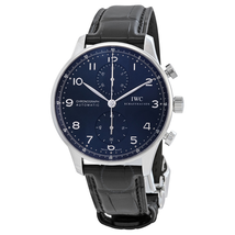 IWC Portugieser Automatic Chronograph Blue Dial Men's Watch IW371491