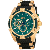 Invicta Bolt Chronograph Green Dial Two-Tone Men's Watch 25532