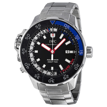 IWC Aquatimer Black Dial Stainless Steel Men's Watch IW354703