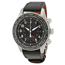 IWC Pilot Black Dial Automatic Men's GMT Watch IW395001