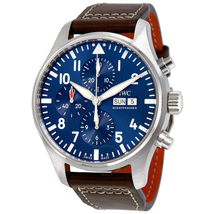 IWC Pilot Midnight Automatic Chronograph Blue Dial Men's Watch IW377714