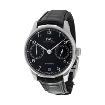 IWC Portugieser Automatic Black Dial Men's Watch IW500703
