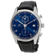 IWC Portugieser Chronograph Automatic Blue Dial Men's Watch IW390303