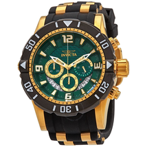 Invicta Pro Diver Chronograph Green Dial Men's Watch 23703
