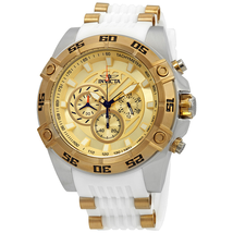 Invicta Speedway Chronograph Gold Dial Men's Watch 25510