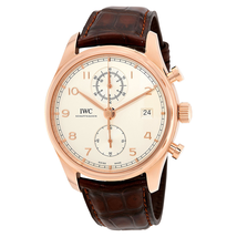 IWC Portugieser Silver Dial Automatic Men's Chronograph Watch IW390301