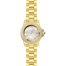Invicta Angel Crystal White Mother of Pearl Dial Ladies Watch 22875