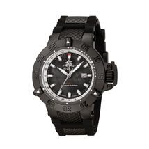 Invicta Subaqua Noma III GMT Black Dial Black Polyurethane Men's Watch 0736
