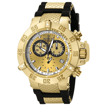 Invicta Subaqua Noma Sport Chronograph Gold Dial Men's Watch 5517