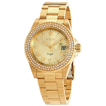 Invicta Angel Gold Dial Ladies Watch 19513