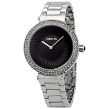 Invicta Specialty Crystal Black Dial Ladies Watch 27003