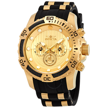 Invicta Star Wars C-3PO Chronograph Gold Dial Men's Watch 26179