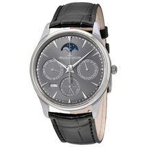 Jaeger LeCoultre Master Ultra Thin Perpetual Silver Dial Automatic Men's Watch Q130354J