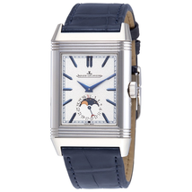 Jaeger LeCoultre Reverso Tribute Silver Dial Men's Hand Wound Watch Q3958420