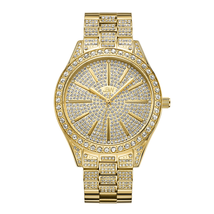 JBW Women's Cristal 0.12 ctw Diamond 18k gold-plated stainless-steel Watch J6346A