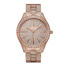 JBW Women's Cristal 0.12 ctw Diamond 18k rose gold-plated stainless-steel Watch J6346B