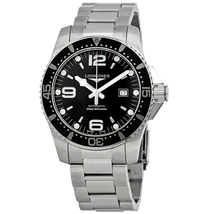 Longines Hydroconquest Automatic Black Dial Men's Watch L3.841.4.56.6