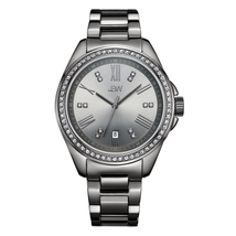 JBW Capri Gunmetal-Plated Diamond Ladies Watch J6340E