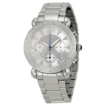 JBW Victory Chronograph Mother of Pearl Diamond Ladies Watch JB-6210-160-A