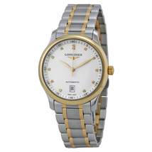 Longines Master Automatic Diamond Silver Dial Men's Watch L2.628.5.77.7