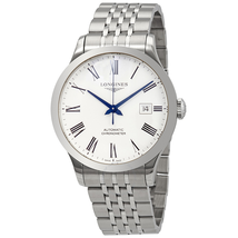 Longines Record Automatic White Dial Men's Watch L28214116