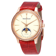 Jaeger LeCoultre Master Ultra Thin 18K Rose Gold Diamond Ladies Watch Q1252501