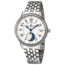 Jaeger LeCoultre Rendez-Vous Silver Dial Ladies Diamond Watch Q3578120