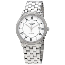Longines Flagship White Matte Dial Automatic Men's Watch L49744216