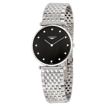 Longines La Grande Classique Black Diamond Dial Men's Watch L47554586 L4.755.4.58.6