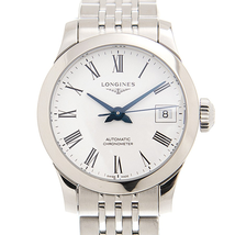 Longines Record Automatic White Dial Ladies Watch L2.320.4.11.6