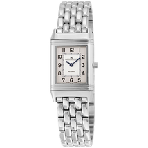 Jaeger LeCoultre Reverso White Dial Stainless Steel Ladies Watch Q2608110