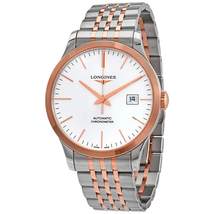 Longines Longines Record Automatic Chronometer Silver Dial Men's Watch L28215727 L28215727