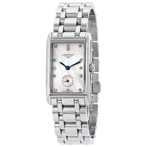 Longines DolceVita White Mother Of Pearl Dial Ladies Watch L5.512.4.87.6