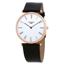 Longines La Grande Classique White Dial Ladies Leather Watch L47551912