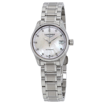 Longines Master Collection Mother of Pearl Dial Ladies Watch L2.128.4.87.6