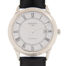 Longines Flagship Automatic White Dial Unisex Watch L4.874.4.21.2