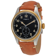 Montblanc 1858 Automatic Dual Time Black Dial Men's Watch 116479