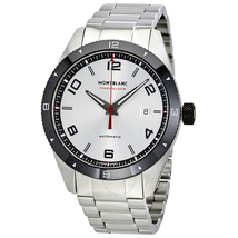 Montblanc Timewalker Automatic Silver Dial Men's Watch 116057