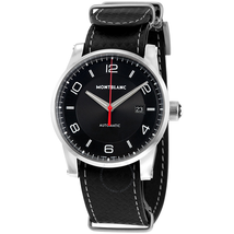Montblanc Montblanc Timewalker Urban Speed UTC E-Strap Automatic Black Dial Men's Watch 113850