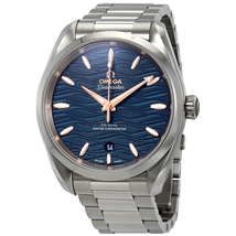 Omega Seamaster Aqua Terra Co-Axial Master Chronometer Automatic Blue Dial Men's Watch 220.10.38.20.03.002