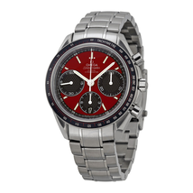 Omega Speedmaster Racing Automatic Chronograph Red Dial Stainless Steel Men's Watch 32630405011001
