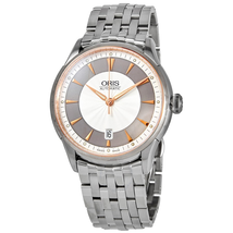 Oris Artelier Date Automatic Silver Dial Men's Watch 01 733 7591 6351-07 8 21 73