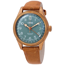 Oris Big Crown Bronze Pointer Date Automatic Green Dial Ladies Watch 01 754 7749 3167-07 5 17 66BR