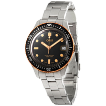 Oris Divers Sixty Five Black Dial Automatic Men's Stainless Steel Watch 01 733 7747 4354-07 8 17 18