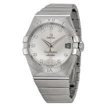 Omega Constellation Chronometer Automatic Silver Dial Stainless Steel Men's Watch 12310382152001 123.10.38.21.52.001