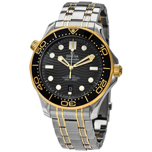 Omega Diver 300M Automatic Chronometer Black Dial Men's Watch 210.20.42.20.01.002