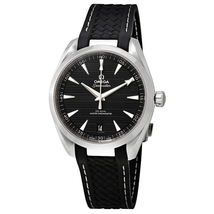 Omega Seamaster Aqua Terra Black Dial Automatic Men's Rubber Watch 220.12.41.21.01.001