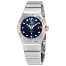 Omega Constellation Automatic Blue Dial Ladies Watch 123.20.27.20.53.002